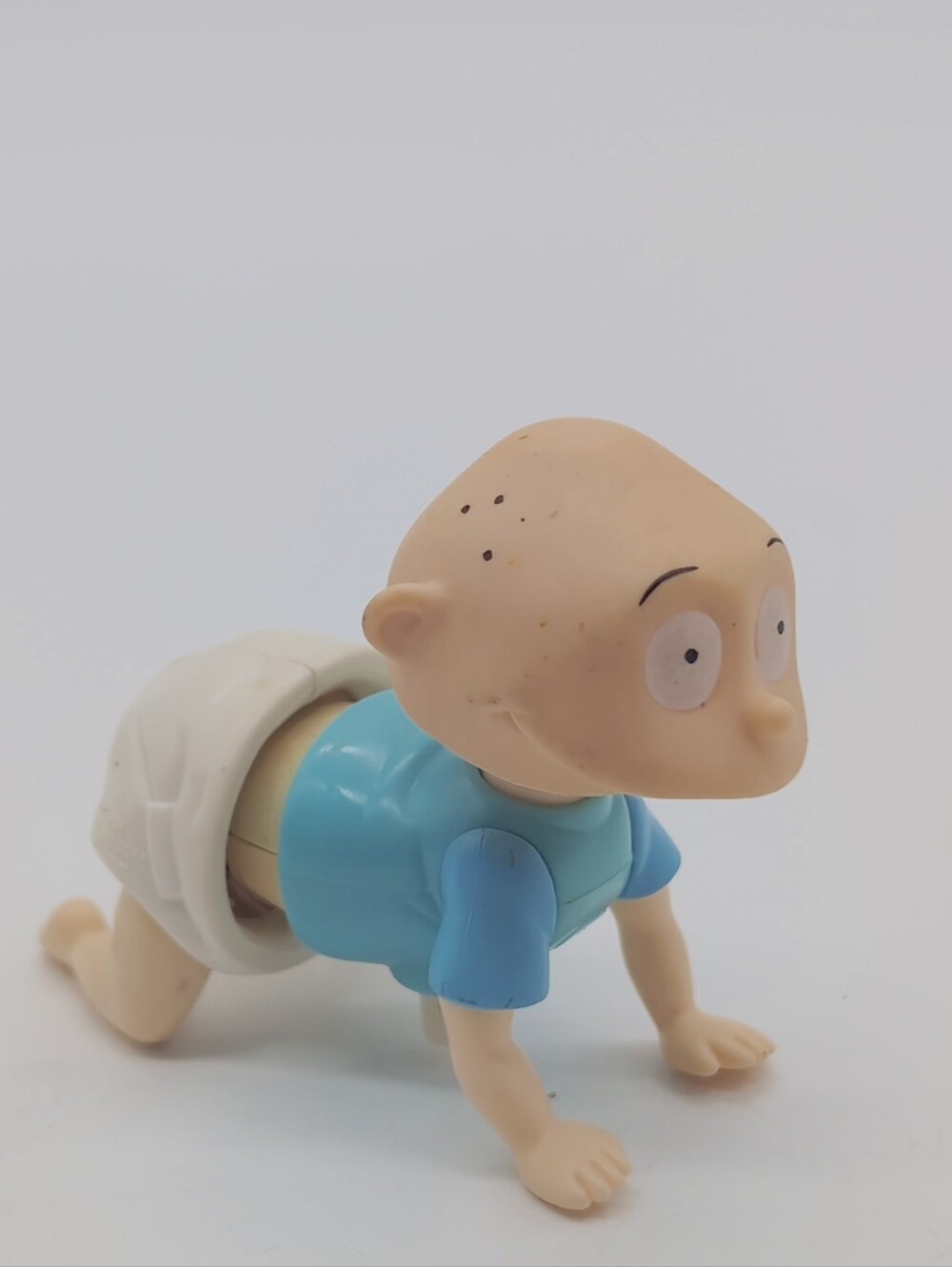 1998 Tommy Pickles Crawling Wind Up Figure Burger King